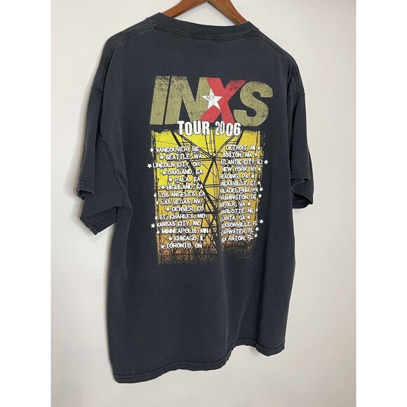 INXS Concert Tour T Shirt 2006 Men’s XL Graphic Tee Cotton - Picture 6 of 6
